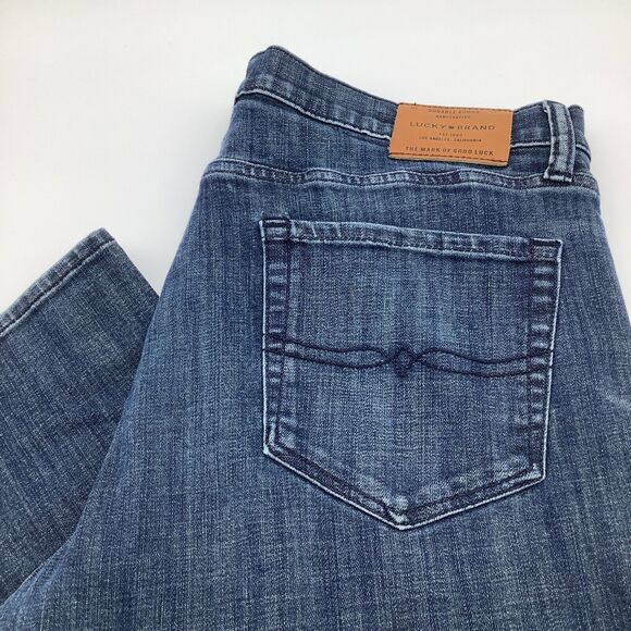 Lucky Brand Mens 110 Skinny Jeans Blue Size 38 x 32 - Picture 1 of 12